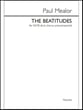 The Beatitudes SATB Choral Score cover